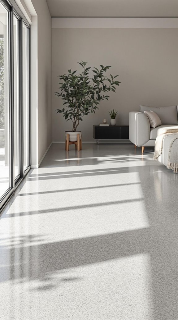 maximize budget with polished concrete
