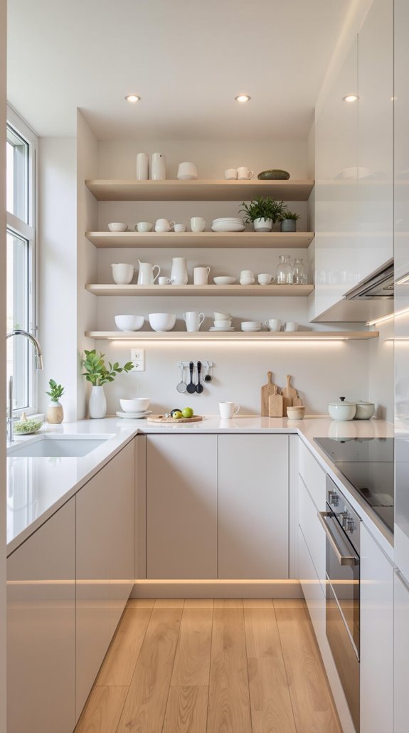 maximize light and space