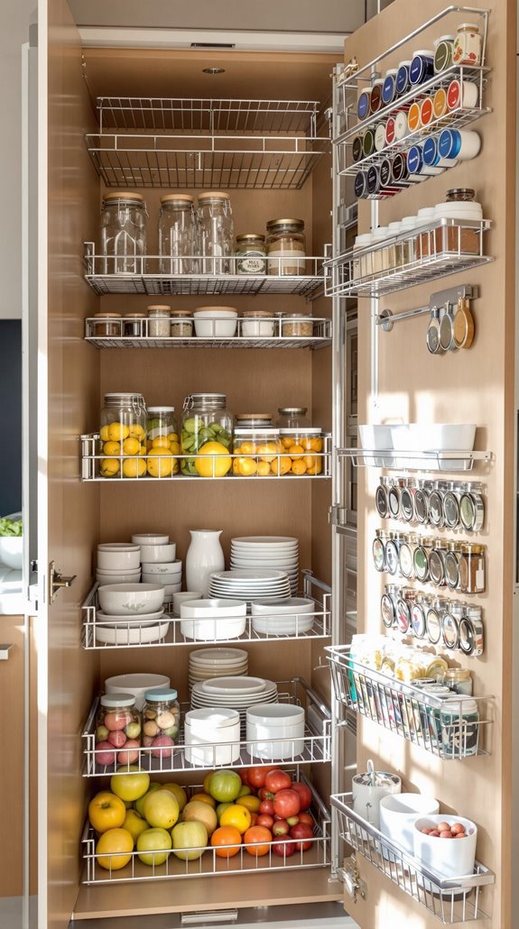 maximize small kitchen storage