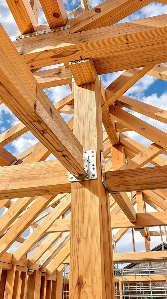 meticulous oak frame construction