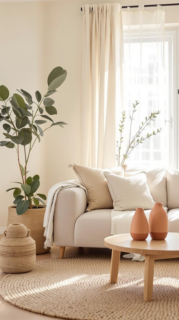minimalism meets cozy warmth