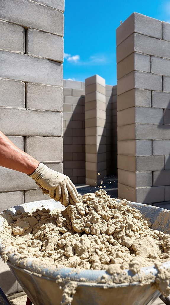 mortar selection for construction