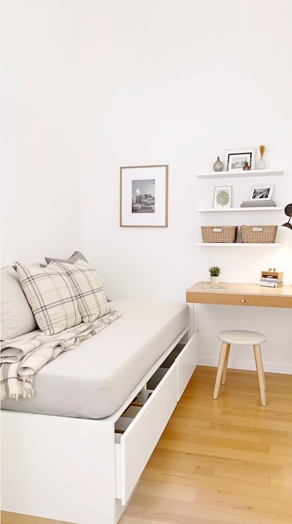 multi functional guest bedroom design