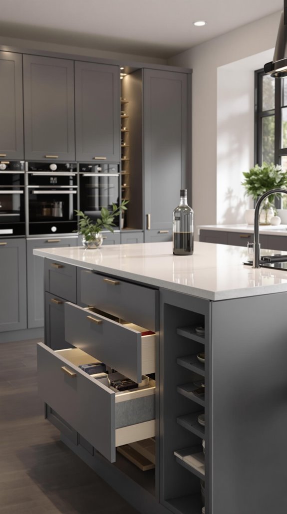multi functional kitchen island design