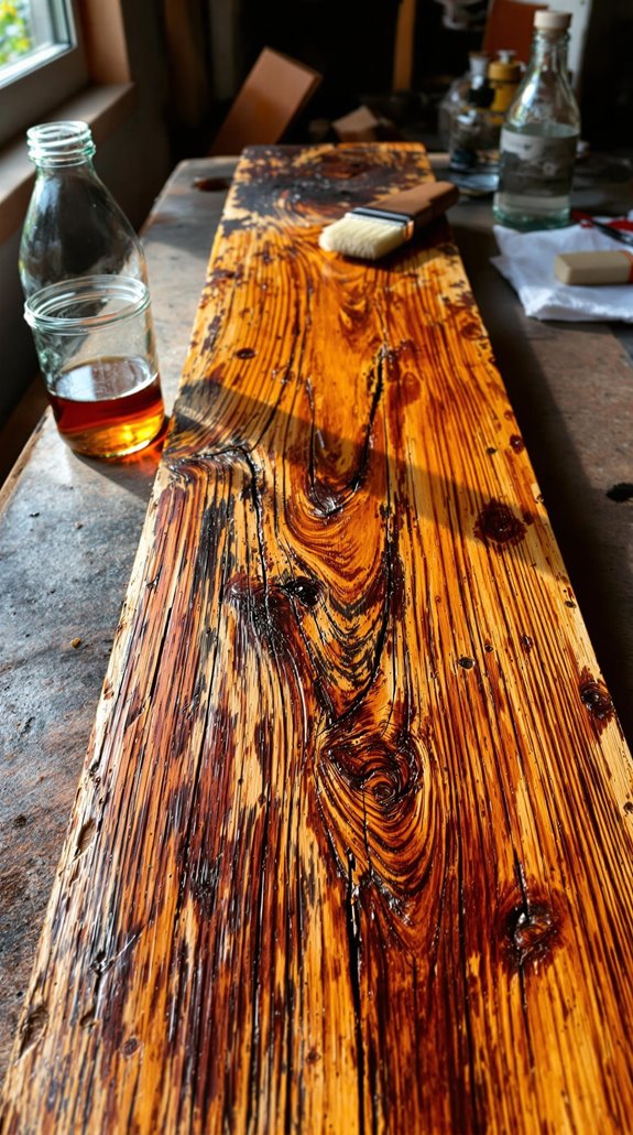 natural wood aging techniques