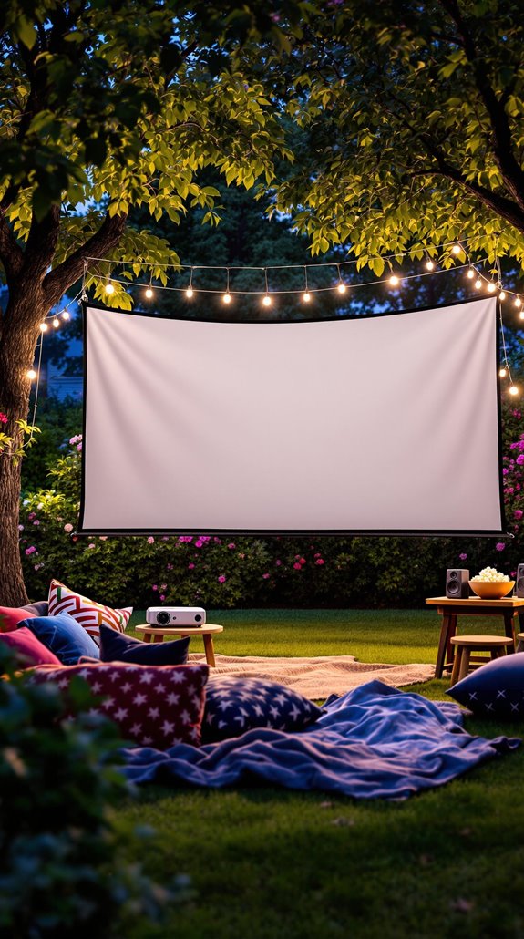 outdoor cinema equipment essentials