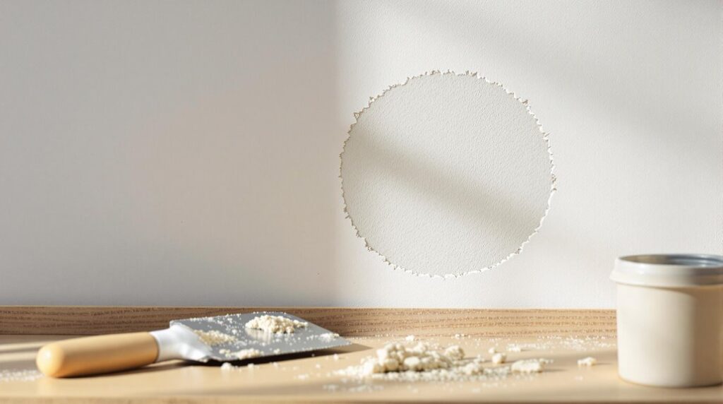 plasterboard hole repair tips