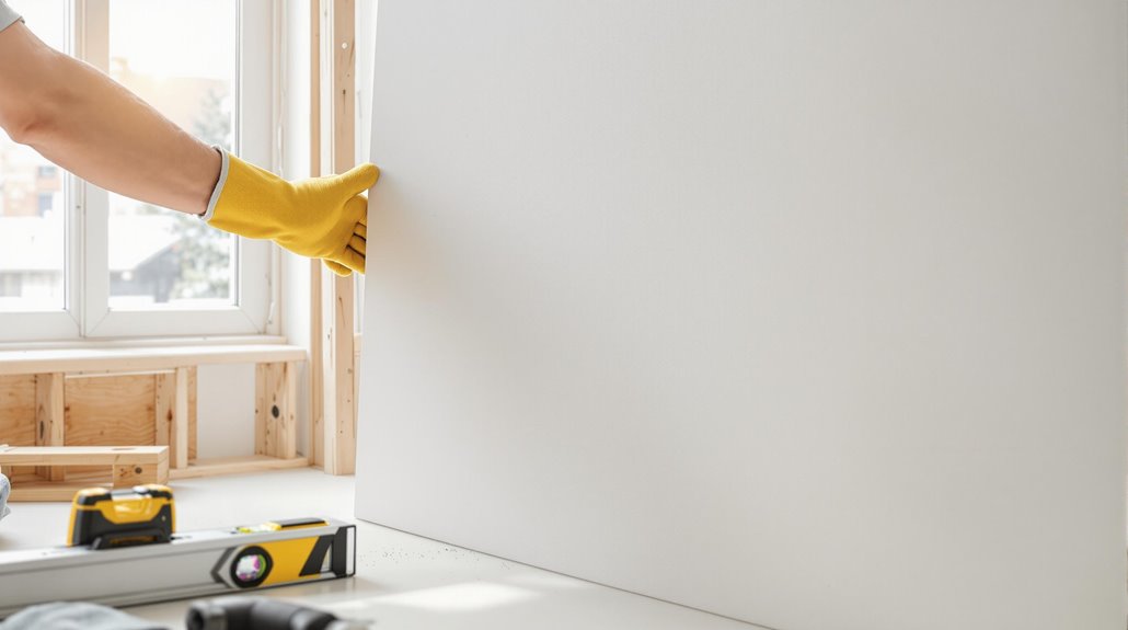 plasterboard installation diy guide
