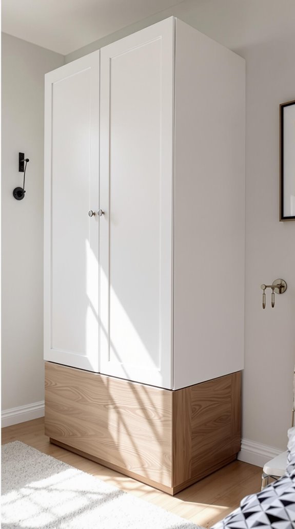 plinth platform for wardrobes