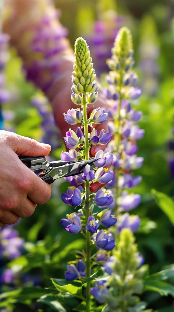 post deadheading plant care