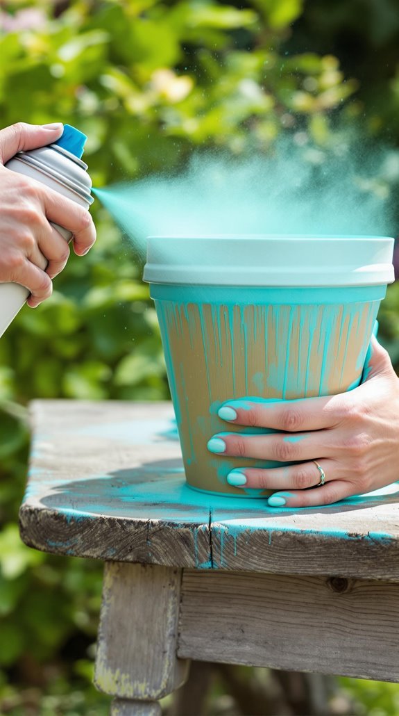 precision in spray painting