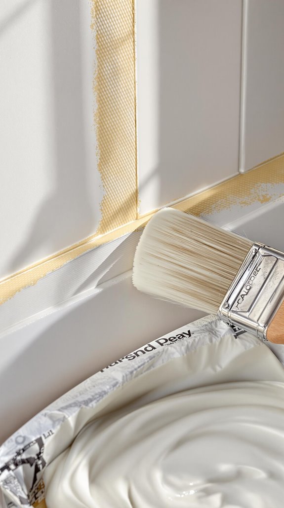 professional caulking and painting techniques