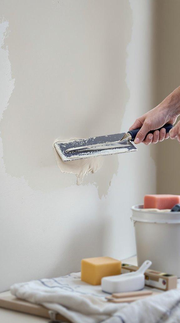 professional plaster smoothing tools
