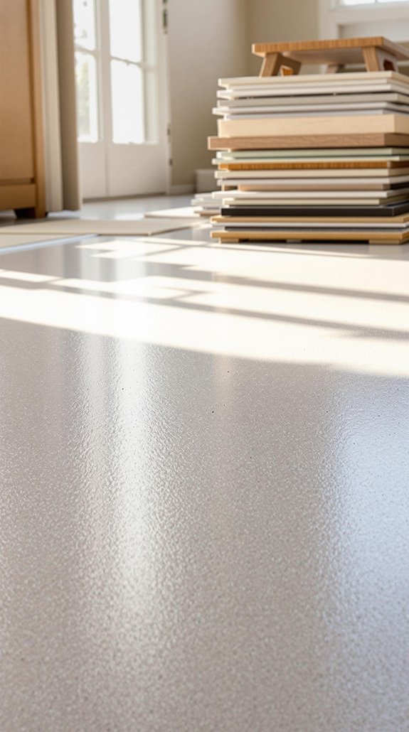 proper curing ensures flooring