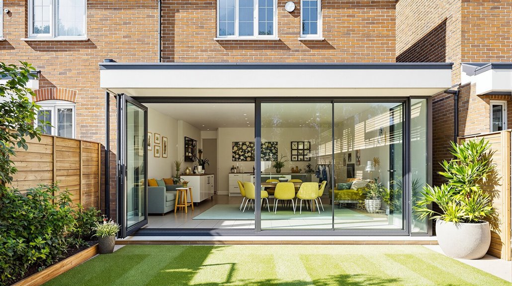 rear extension for space