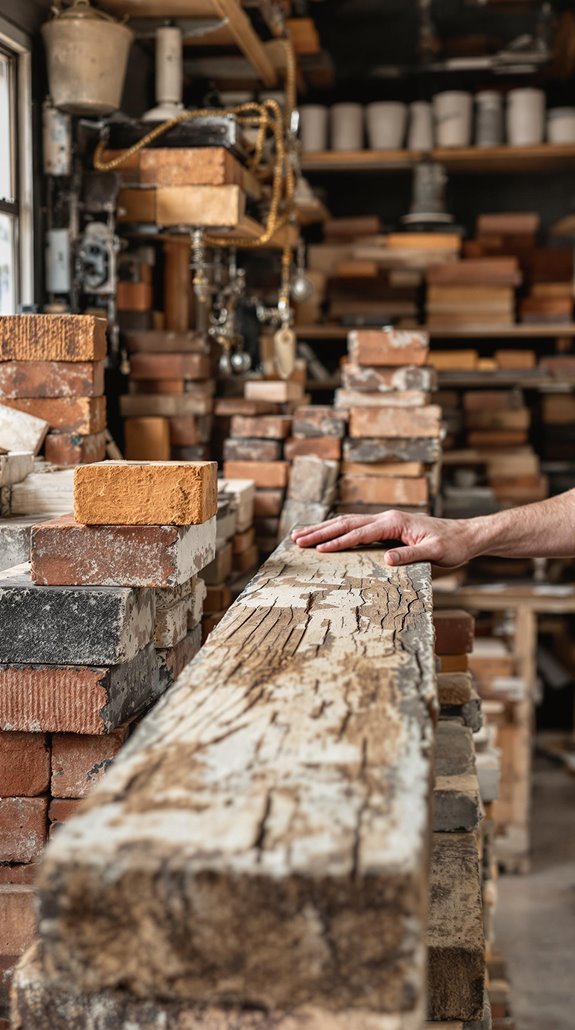 reclaimed materials for sustainability