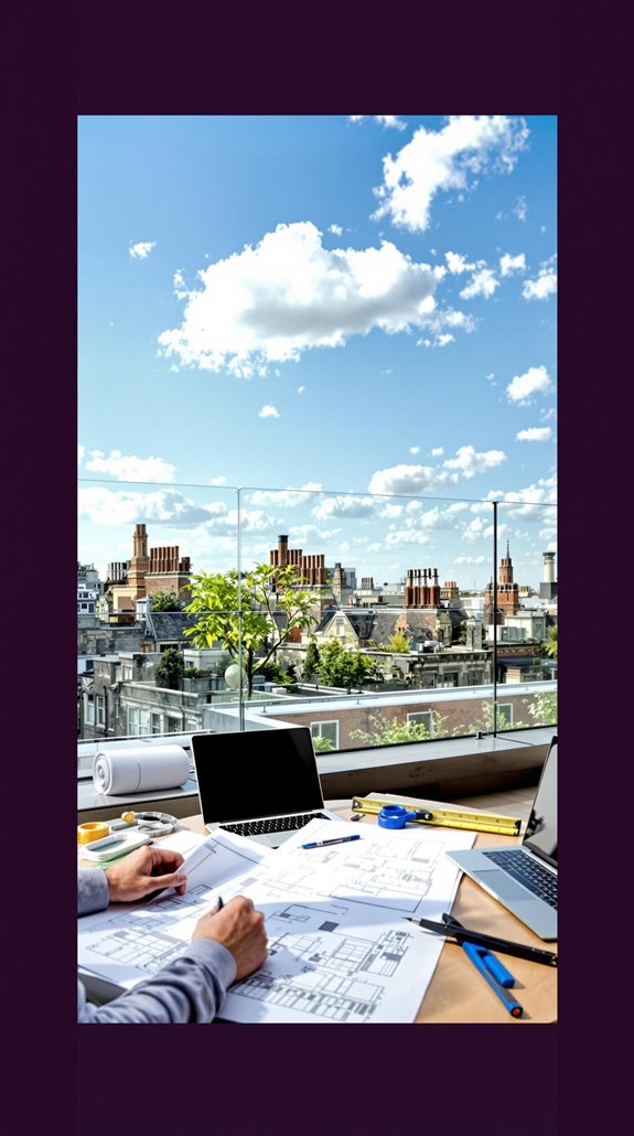 roof terrace planning requirements