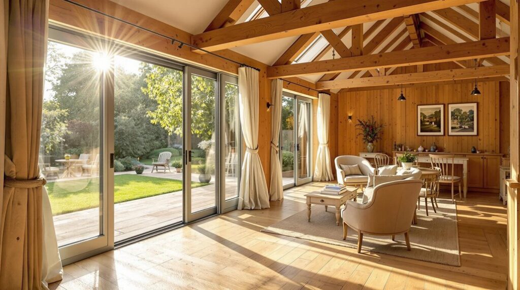 rustic oak home decor