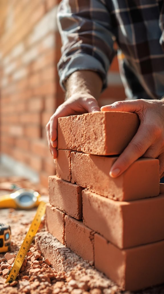 selecting appropriate brick types