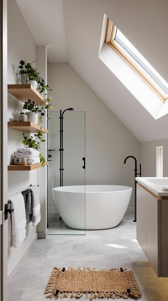 smart layout solutions for bathrooms
