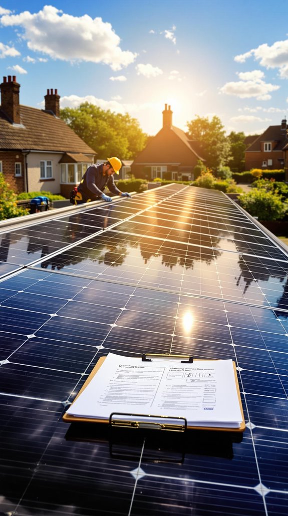 solar panel planning requirements