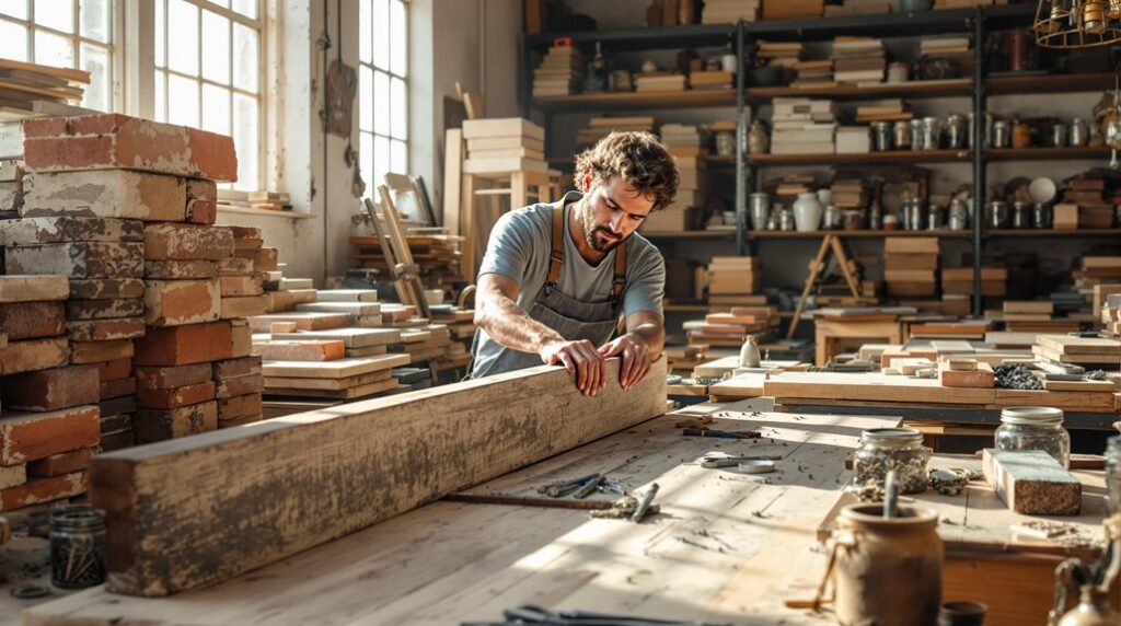 sourcing sustainable reclaimed materials