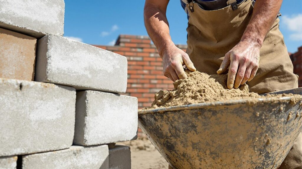 strong mortar for walls