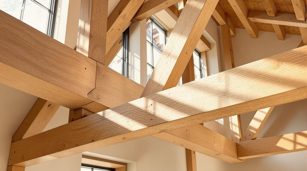 stunning oak frame home