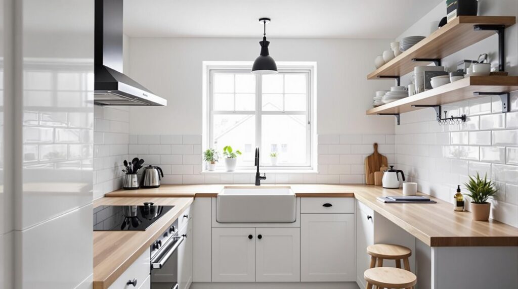 stylish solutions for compact kitchens