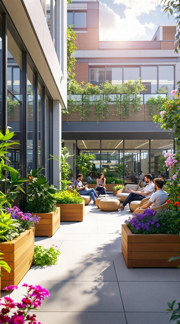 sustainable gardens enhance corporate responsibility