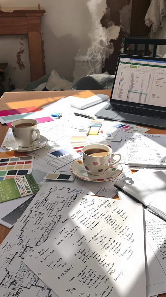 systematic renovation project planning