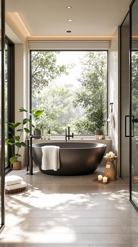 therapeutic spa like sanctuary
