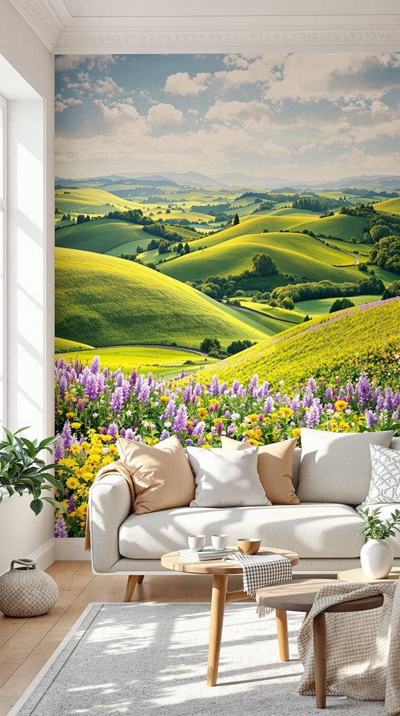 transformative scenic wall murals