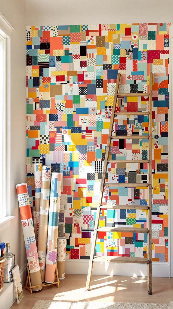 transforming leftovers into decor