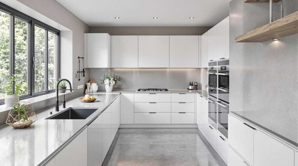trendy micro cement renovations
