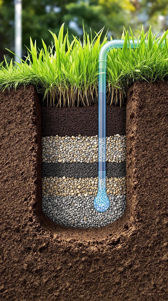underground rainwater drainage system