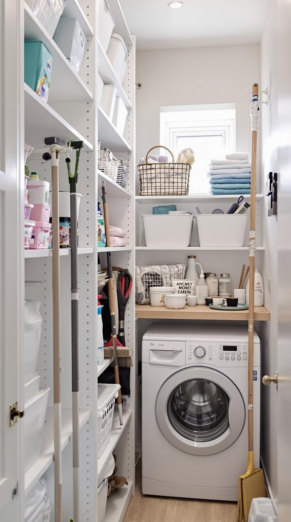 vertical storage solutions maximized