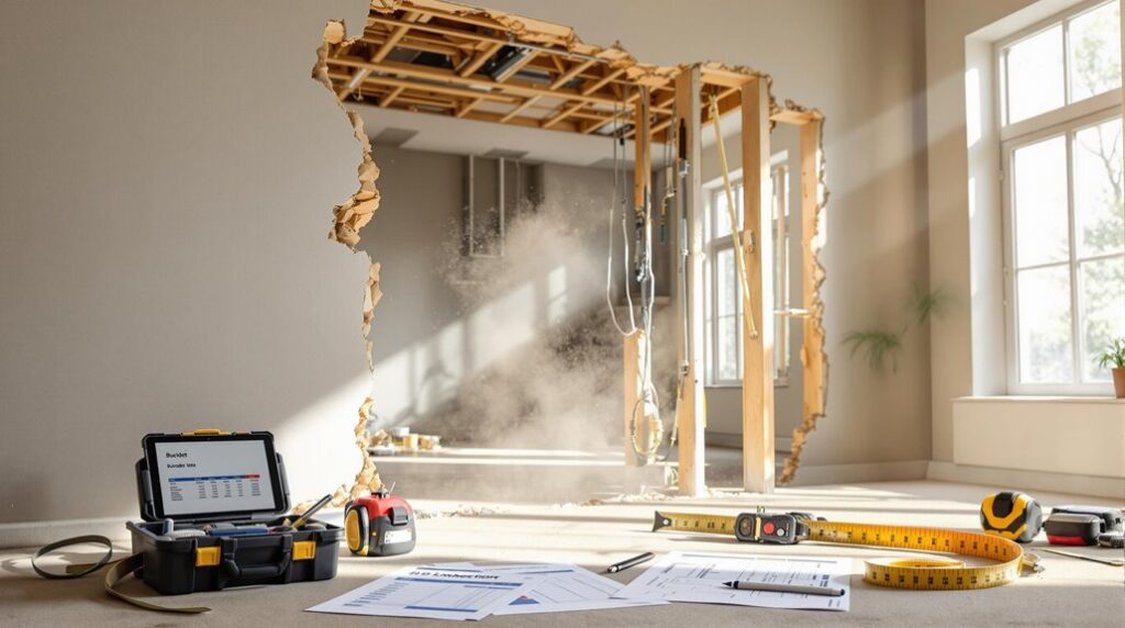 wall demolition cost estimation